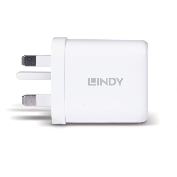 LINDY 73427 65W USB Type C GaN Charger UK Plug - IT Supplies Ltd