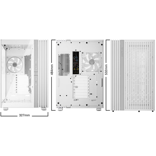 be-quiet! Light Base 900 FX, White, Full Tower E-ATX Case, Massive ARGB LED Strip, Full Windowed Design, 4 Light Wings 140mm PWM fans included - IT Supplies Ltd