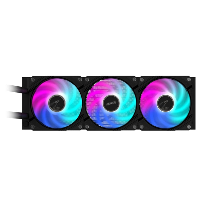 Gigabyte Aorus Waterforce II 360 AIO Liquid Cooler, 360mm Radiator with 3x ARGB Fans, Intel/AMD Compatible, 330* Rotatable Block, Advanced Cooling - IT Supplies Ltd