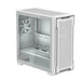 Gigabyte C102 GLASS ICE Mid-Tower Case, White, Tempered Glass Side Panel, USB 3.0 x2, 360mm Liquid Cooling Support, Pre-installed 120mm Fans, RGB Lighting Support, Magnetic Front Panel, PSU Shroud - IT Supplies Ltd