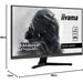 iiyama G-MASTER G2745HSU-B1 27 inch IPS Monitor, Full HD, 1ms, HDMI, DisplayPort, USB Hub, Freesync, 100Hz, Speakers, Black, Internal PSU, VESA - IT Supplies Ltd