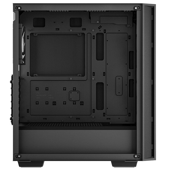 DeepCool MATREXX 55 V4 C Mid-Tower ATX Case, Type-C and USB 3.0, front ARGB fans and front LED strip, Tempered Glass Side Panel - IT Supplies Ltd