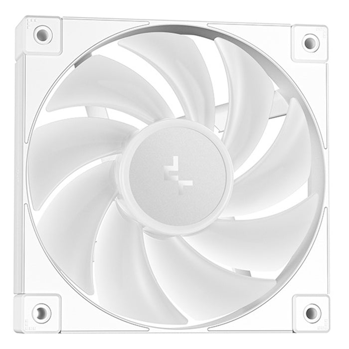 DeepCool LT360 Liquid CPU Cooler, 360mm Radiator, Triple 120mm ARGB Fans, Infinity Mirror Top Cap, Anti-Leak Tech, White - IT Supplies Ltd