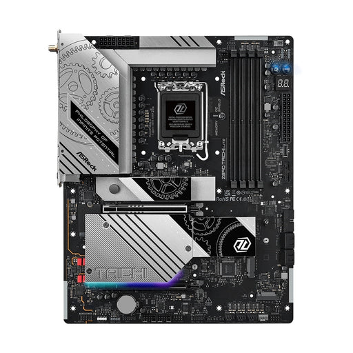 ASRock Z890 TAICHI LITE Intel 1851 Socket Motherboard, ATX, 4x DDR5 Slots, 6x M.2 Sockets, 3x USB-C Port, Fitted I/O Shield, 5GbE LAN, Wi-Fi 7, 1x HDMI Port / 2x USB-C (USB4) - IT Supplies Ltd