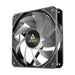 Antec P12R ARGB Reverse PWM 120mm Fan 3 pack - 4-Pin, Black, High-Airflow Cooling, 9-Blade Design with Anti-Vibration Pads - IT Supplies Ltd