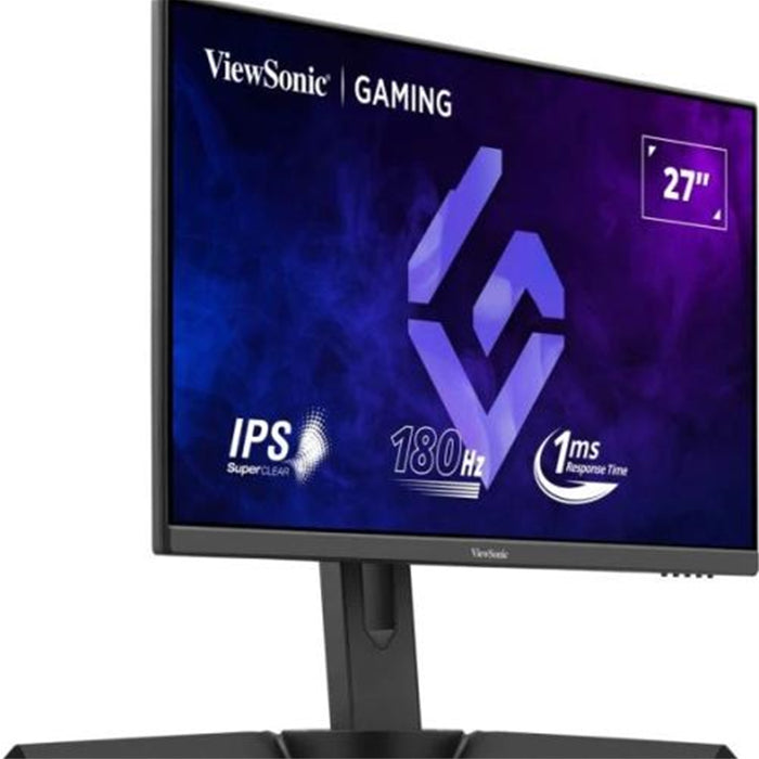 Viewsonic OMNI VX2779J-HD-PRO 27 Inch IPS Gaming Monitor, Full HD, 180Hz, 1ms, 2x HDMI, DisplayPort, Freesync, HDR10, Height Adjustable, Swivel, Rotate, VESA