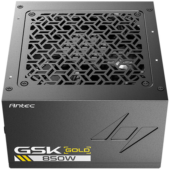 Antec GSK ATX3.1 850W Power Supply, 80 PLUS Gold, Full Modular, PCIe 5.1, JP Capacitors, Silent FDB Fan, CircuitShield Protection