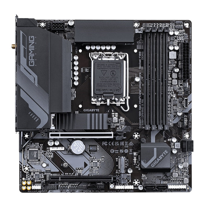 Gigabyte B760M GAMING X AX | Intel 14th Gen, DDR5, Wi-Fi 6E, PCIe 4.0