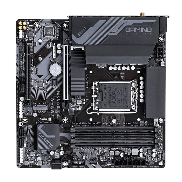 Gigabyte B760M GAMING X AX | Intel 14th Gen, DDR5, Wi-Fi 6E, PCIe 4.0