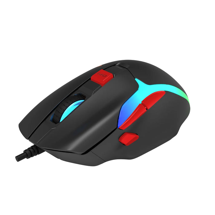 Marvo Scorpion M360 Tepo 70 Gaming Mouse, USB, RGB, Adjustable up to 12800 DPI, Gaming Grade Optical Sensor, RGB with 7 Lighting Modes