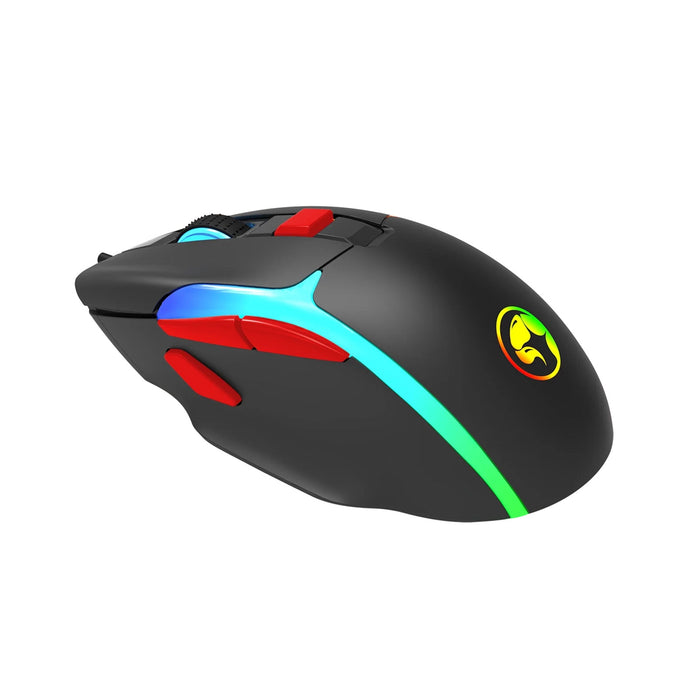 Marvo Scorpion M360 Tepo 70 Gaming Mouse, USB, RGB, Adjustable up to 12800 DPI, Gaming Grade Optical Sensor, RGB with 7 Lighting Modes