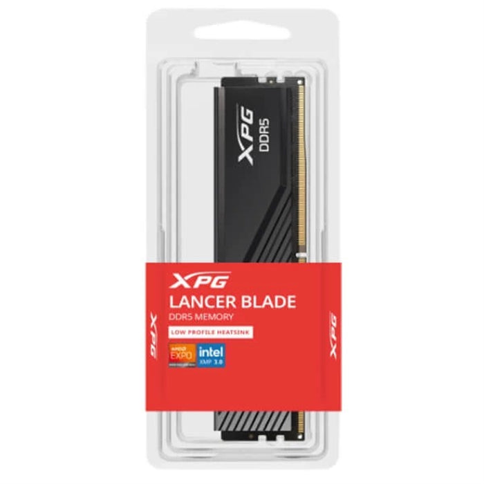 Adata XPG Lancer Blade AX5U6000C4816G-SLABBK 16GB U-DIMM System Memory DDR5, 6000MHz, 1 x 16GB