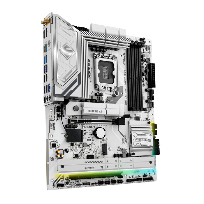 ASRock B860 Steel Legend WiFi ATX Motherboard | DDR5, M.2, Wi-Fi 6E