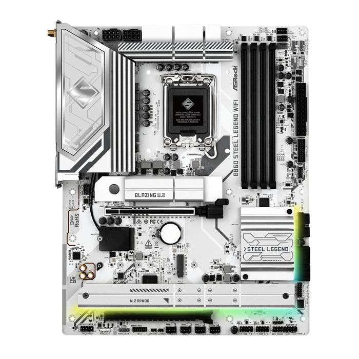 ASRock B860 Steel Legend WiFi ATX Motherboard | DDR5, M.2, Wi-Fi 6E