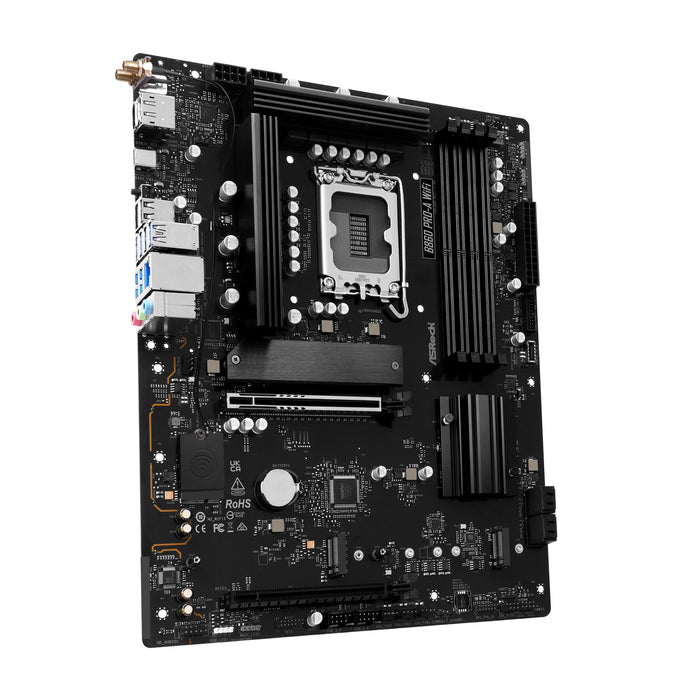 ASRock B860 Pro-A WiFi ATX Motherboard | DDR5, PCIe 5.0, Wi-Fi 6E