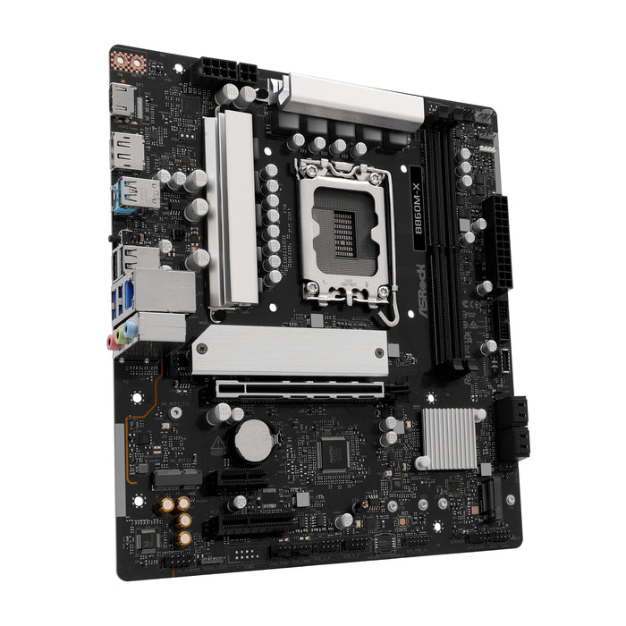 ASRock B860M-X Micro-ATX Motherboard | DDR5, PCIe 5.0, USB-C