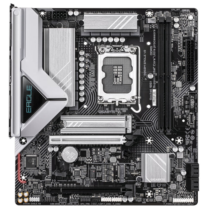 Gigabyte B860M EAGLE Motherboard | DDR5, PCIe 5.0, 2.5GbE LAN