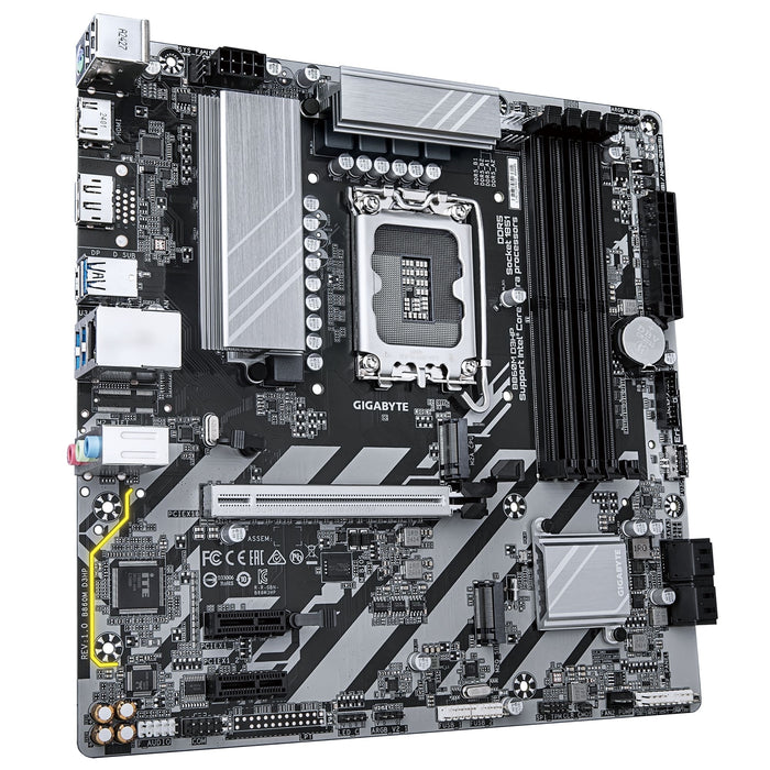 Gigabyte B860M D3HP | Micro-ATX | DDR5 | PCIe 5.0 | M.2 | USB-C