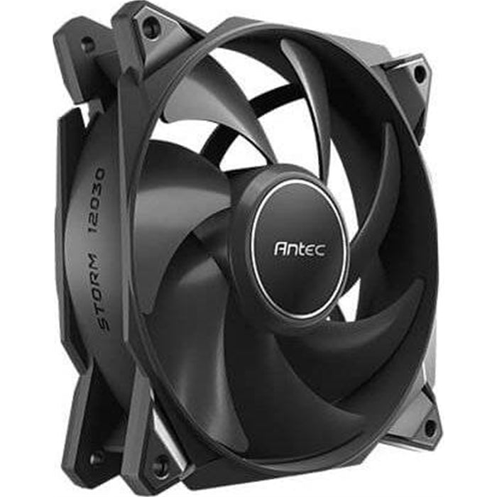 Antec Storm T3 120 PWM Case Fan - High Performance, Quiet Operation, Fluid Dynamic Bearing, 600-2200 RPM, 120mm, Black