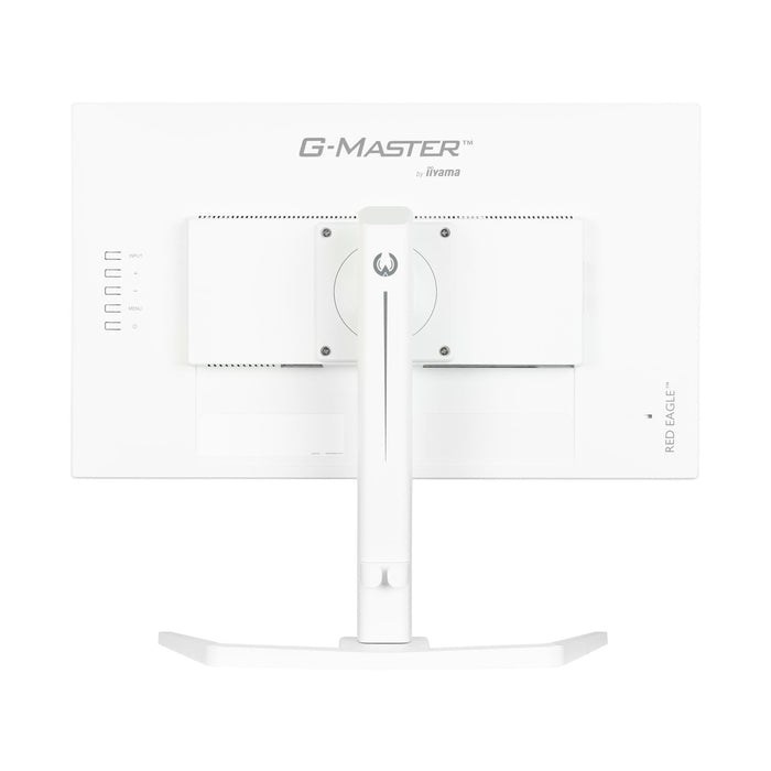 iiyama G-MASTER GB2470HSU-W6 Red Eagle 23.8 inch IPS Gaming Monitor, Full HD, 0.2ms, HDMI, DisplayPort, USB Hub, Freesync, 180Hz, Speakers, Internal PSU, Height Adjustable, Pivot, VESA, White