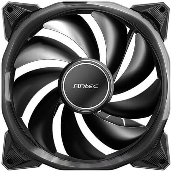 Antec Fusion T3 140mm ARGB PWM Case Fan - Hydraulic Bearing, 600-1500 RPM, Black