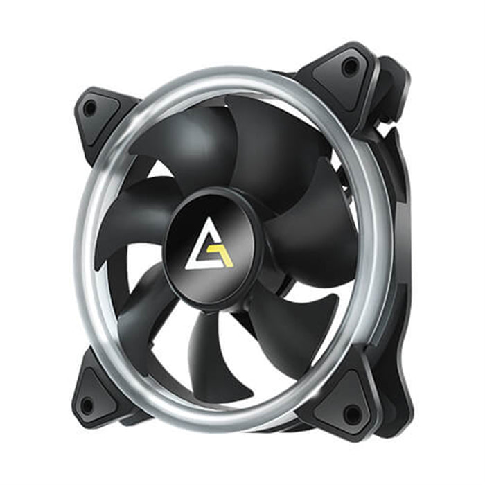 Antec Neon 120 ARGB PWM Case Fan, 3 Pack, Hydro Bearing, 800-1600 RPM, Black