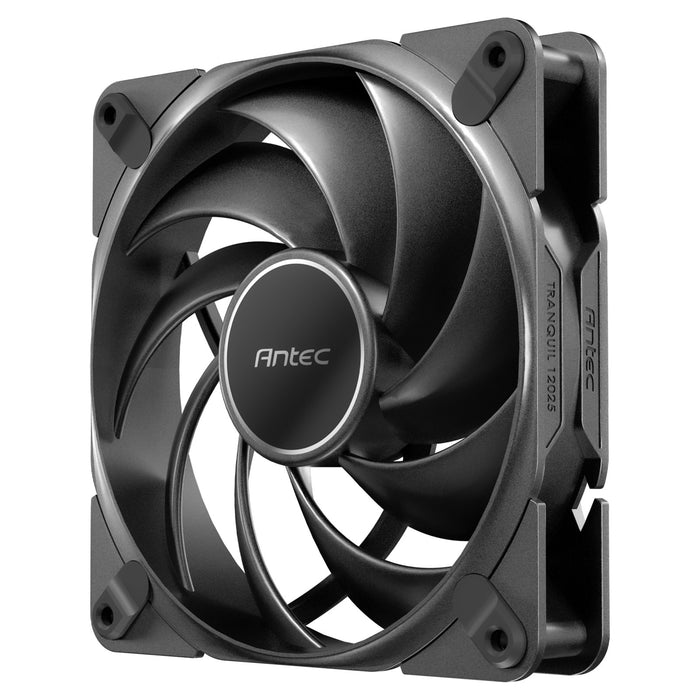 Antec Tranquil 120 ARGB PWM Case Fan - Fluid Dynamic Bearing, 400-2000 RPM, Black