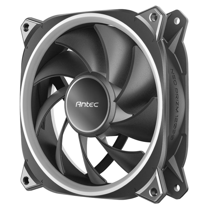 Antec Neo Prizm T3 140 ARGB PWM Case Fan - Hydro Bearing, 600-1500 RPM, Black