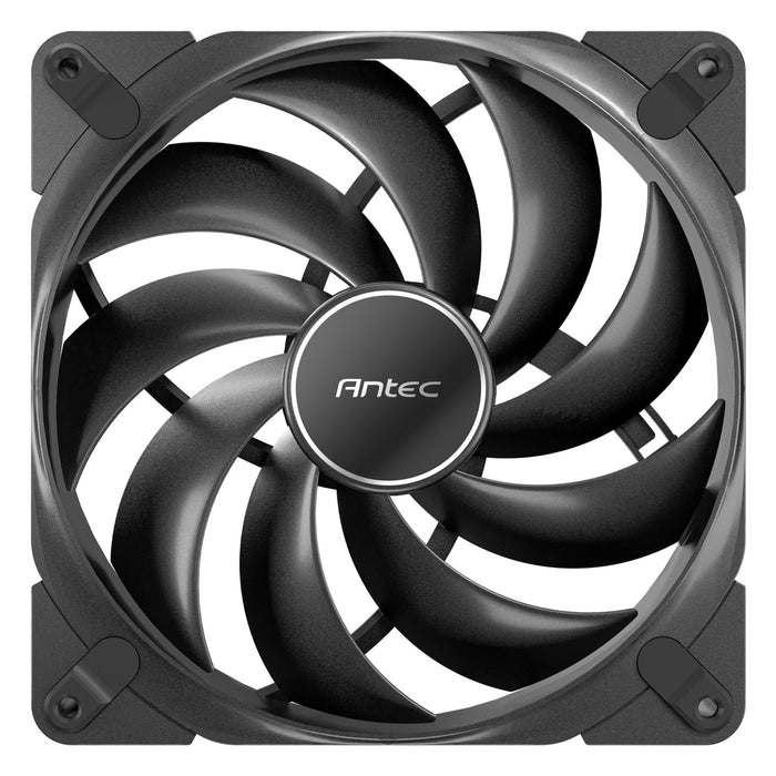 Antec Tranquil 140 ARGB PWM Case Fan - Fluid Dynamic Bearing, 450-1500 RPM, Black