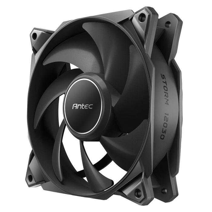 Antec Storm T3 120mm PWM Case Fan, 3 Pack, Fluid Dynamic Bearing, 600-2200 RPM, Black