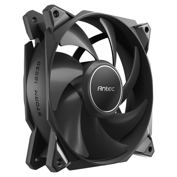 Antec Storm T3 120mm PWM Case Fan, 3 Pack, Fluid Dynamic Bearing, 600-2200 RPM, Black