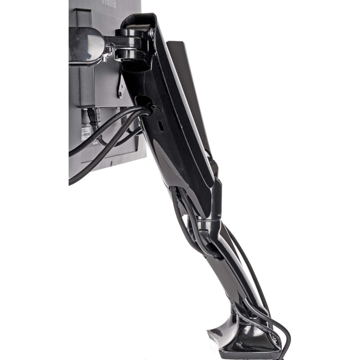 iiyama DS3002C-B1 Dual Gas Spring Monitor Arm, Desk Mount, Fits 2 x 27 Inch Flat Screens, Tilt, Swivel, Height, Rotation