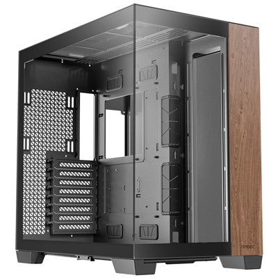 ANTEC Constellation C8 Dual Chamber Case, Gaming, Wood, Full Tower, 2 x USB 3.0 / 1 x USB Type-C, Seamless Left and Front Tempered Glass Side Panel, E-ATX, ATX, Micro ATX, ITX - IT Supplies Ltd