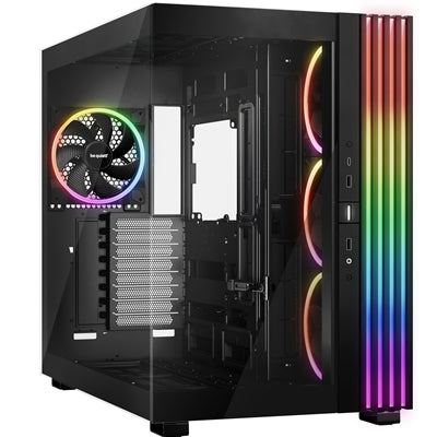 be-quiet! Light Base 900 FX, Black, Full Tower E-ATX Case, Massive ARGB LED Strip, Full Windowed Design, 4 Light Wings 140mm PWM fans included - IT Supplies Ltd