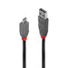 Lindy 36731 USB 2.0 Type A to Micro-B Cable, Anthra Line 0.5m - IT Supplies Ltd