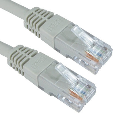 RJ45 (M) to RJ45 (M) CAT6 Grey OEM Moulded Boot Copper UTP Network Cable 10m - IT Supplies Ltd