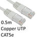 RJ45 (M) to RJ45 (M) CAT5e 0.5m White OEM Moulded Boot Copper UTP Network Cable - IT Supplies Ltd