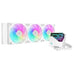 DeepCool LT360 Liquid CPU Cooler, 360mm Radiator, Triple 120mm ARGB Fans, Infinity Mirror Top Cap, Anti-Leak Tech, White - IT Supplies Ltd