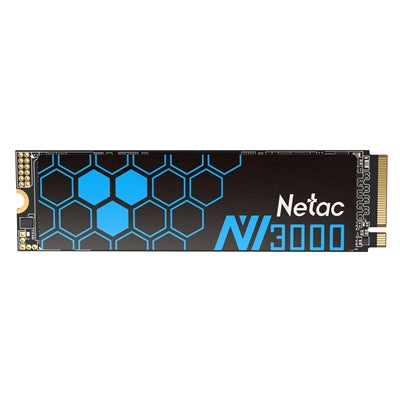 NETAC NV3000 (NT01NV3000-250-E4X) 250GB NVMe M.2 Interface, PCIe x3, 2280 Length, Read 3100MB/s, Write 1400MB/s, 5 Year Warranty - IT Supplies Ltd