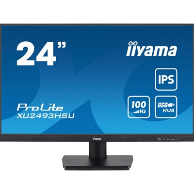 iiyama ProLite XU2493HSU-B6 24 Inch 1920 x 1080 Full HD LED monitor - IT Supplies Ltd