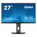 iiyama ProLite XUB2797HSN-B1 27 Inch Full HD IPS Monitor, Matte Black, USB-C Dock, RJ45, 100 Hz, 1x HDMI, 1x DisplayPort, 4x USB Hub, Speakers, Height Adjust, Pivot, VESA - IT Supplies Ltd