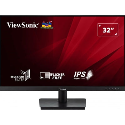 Viewsonic VA3209-2K-MHD 32 Inch IPS Frameless Monitor, 2K, 75Hz, 4ms, HDMI, DisplayPort, HD, Built-In Speakers, VESA - IT Supplies Ltd