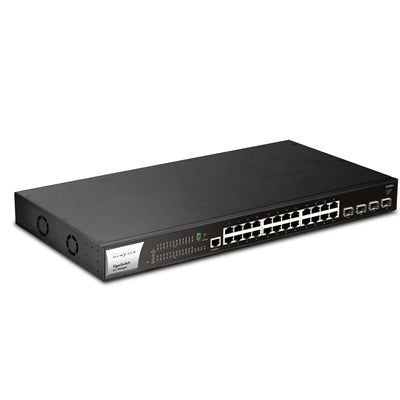 DrayTek VSP2282X-K VigorSwitch P2282x 24 Port POE Fully Managed Layer 2+ Switch with 4x 10GbE SFP Ports - IT Supplies Ltd