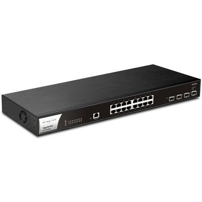 DrayTek VSQ2200X-K VigorSwitch Q2200x 16 Port 2.5GbE Layer 2+ Managed Switch with 4x 10 GbE SFP Uplinks - IT Supplies Ltd