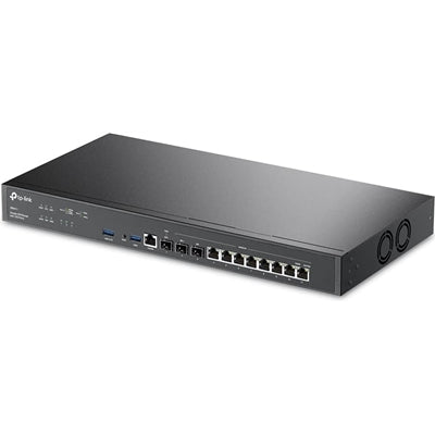 TP-Link ER8411 Omada VPN Wired Router with 10G Ports and Dual PSU Redundancy - IT Supplies Ltd