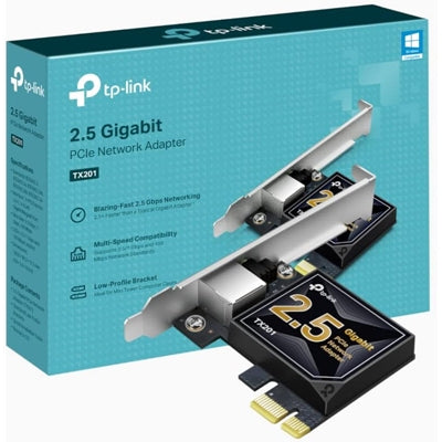 TP-Link TX201 2.5GbE Gigabit PCI Express Network Adapter - IT Supplies Ltd