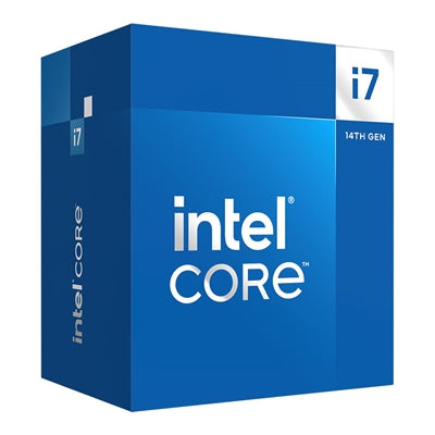 Intel Core i7 14700F 2.1GHz up to 3.4Ghz, 20 Core LGA 1700 Raptor Lake Processor, 28 Threads, 5.4GHz Boost, No Graphics - IT Supplies Ltd