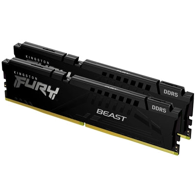 Kingston 64GB 6400MT/s DDR5 CL32 DIMM (Kit of 2) FURY Beast Black XMP - IT Supplies Ltd