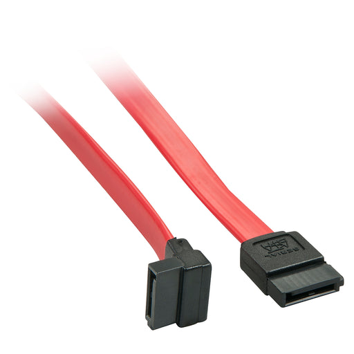 Lindy 0.5m SATA Internal Cable 7 Pin To 90 Deg 7Pin - IT Supplies Ltd