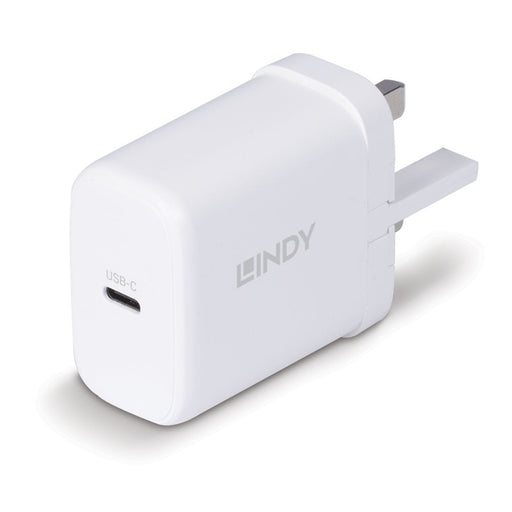 LINDY 73427 65W USB Type C GaN Charger UK Plug - IT Supplies Ltd